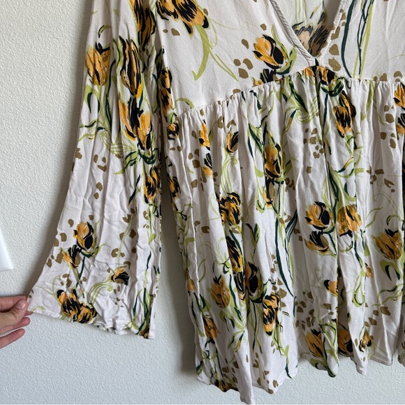 Free People floral boho tunic dress - Picture 3 of 7